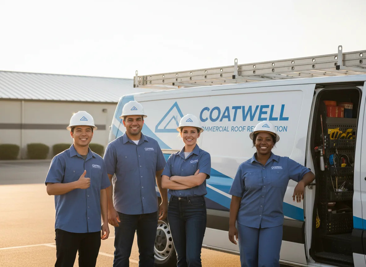 Commercial roof coating company in Weston, CT